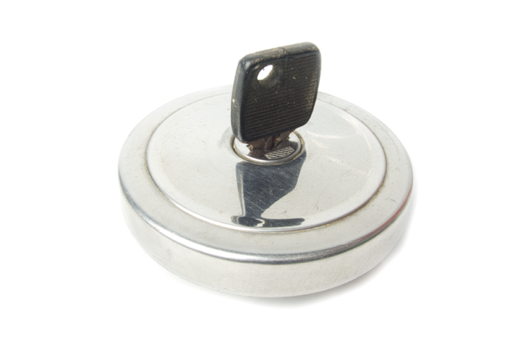 Image - Locking Fuel Cap Assembly - Used
