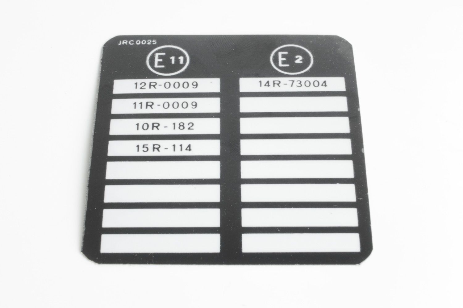 Wins International - 'E' Mark Label
